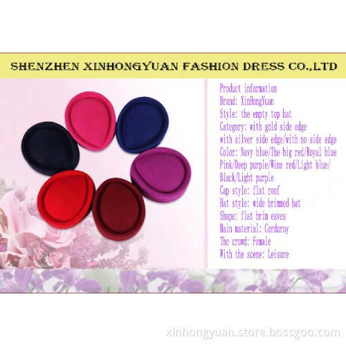 custom new design airline stewardess hat